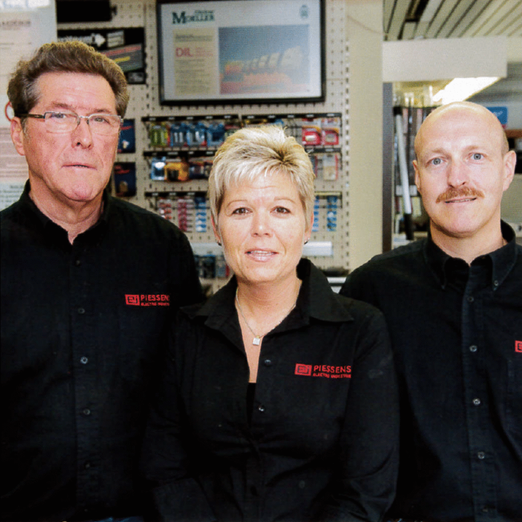 Julien Piessens, Nadine Piessens en Karel Van Osselaer
