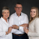 Nadine Piessens, Julien Piessens en Alexandra Van Osselaer